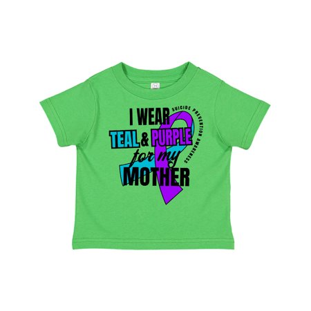 Inktastic Suicide Prevention I Wear Teal and Purple for My Mother Gift Toddler Boy or Toddler Girl T-Shirt
Inktastic Suicide Prevention I Wear Teal and Purple for My Mother Gift Toddler Boy or Toddler Girl T-Shirt