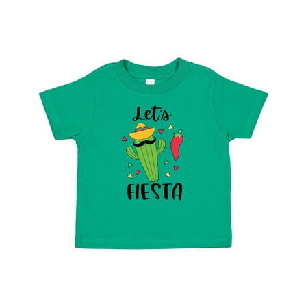 Inktastic Cinco De Mayo Let s Fiesta Cute Cactus with Sombrero Gift Toddler Boy or Toddler Girl T-Shirt
Inktastic Cinco De Mayo Let s Fiesta Cute Cactus with Sombrero Gift Toddler Boy or Toddler Girl T-Shirt