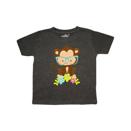 Inktastic Cute Monkey With Eyeglasses Colorful Flowers Gift Toddler Boy or Toddler Girl T-Shirt
Inktastic Cute Monkey With Eyeglasses Colorful Flowers Gift Toddler Boy or Toddler Girl T-Shirt