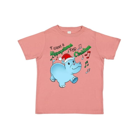 Inktastic I Want a Hippopotamus for Christmas Hippo in Santa Hat Gift Toddler Boy or Toddler Girl T-Shirt
Inktastic I Want a Hippopotamus for Christmas Hippo in Santa Hat Gift Toddler Boy or Toddler Girl T-Shirt