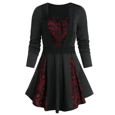 Women s Gothic Tunic T-shirt Corset Romantic Victorian Black Lace Steampunk Mini Dress Cosplay Festival Blouse
Women s Gothic Tunic T-shirt Corset Romantic Victorian Black Lace Steampunk Mini Dress Cosplay Festival Blouse