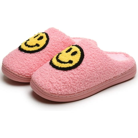 PLMOKN Slippers for women indoor and outdoor men open toe fluffy cute smiley face slippers
PLMOKN Slippers for women indoor and outdoor men open toe fluffy cute smiley face slippers