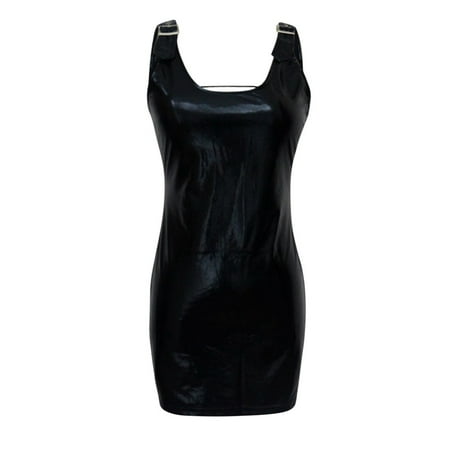 BIZIZA Chemise for Womens Leather Plus Size Babydoll Nightdress Full Slip Strappy Sexy Lingerie Black M
BIZIZA Chemise for Womens Leather Plus Size Babydoll Nightdress Full Slip Strappy Sexy Lingerie Black M