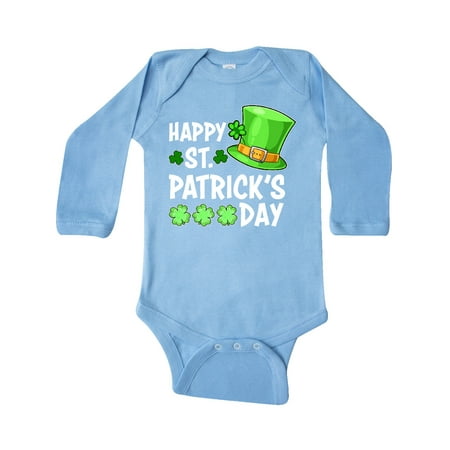 Inktastic Happy St. Patrick s Day Green Hat and Clovers Gift Baby Boy or Baby Girl Long Sleeve Bodysuit
Inktastic Happy St. Patrick s Day Green Hat and Clovers Gift Baby Boy or Baby Girl Long Sleeve Bodysuit