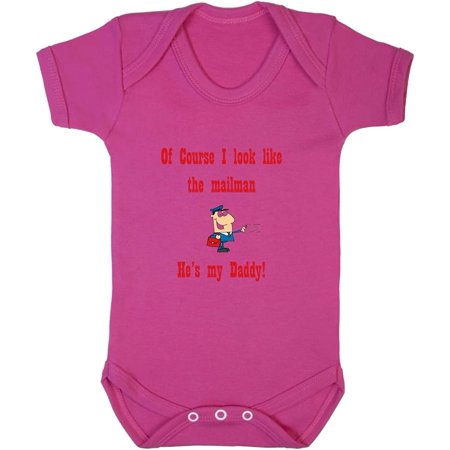Of Course I Look Like Mailman My Daddy Baby Bodysuit One Piece Hot Pink 12 Months
Of Course I Look Like Mailman My Daddy Baby Bodysuit One Piece Hot Pink 12 Months
