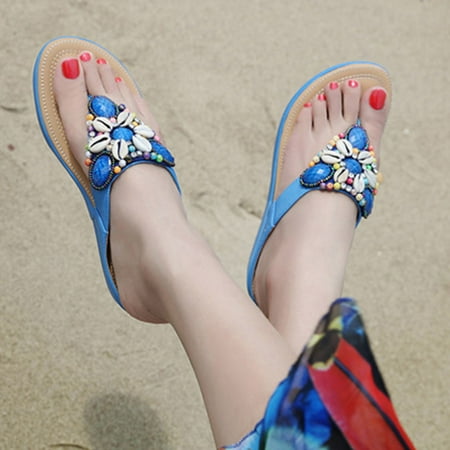 Binmer Summer Sandals For Women Wedge Slip On Sandals Crystal Roman Shoes Open Toe Casual Sandals
Binmer Summer Sandals For Women Wedge Slip On Sandals Crystal Roman Shoes Open Toe Casual Sandals