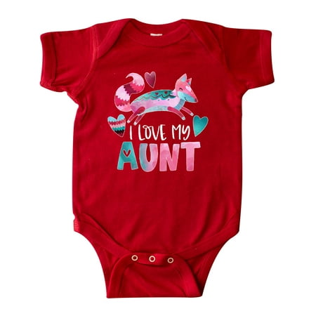 Inktastic I Love My Aunt Pink and Blue Fox with Hearts Gift Baby Boy or Baby Girl Bodysuit
Inktastic I Love My Aunt Pink and Blue Fox with Hearts Gift Baby Boy or Baby Girl Bodysuit
