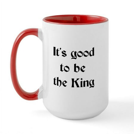 CafePress - King Good Large Mug - 15 oz Ceramic Large Mug