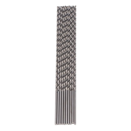 10Pcs Extra Long Twist Drill Bits Extended HSS Straight Round Shank Processing Tools 2.5x200mm
10Pcs Extra Long Twist Drill Bits Extended HSS Straight Round Shank Processing Tools 2.5x200mm