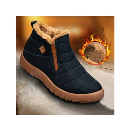 Crocowalk Women s Winter Snow Ankle Boots Faux Fur Lining Waterproof Outdoor Slip On Booties Sneakers for Women and Men
Crocowalk Women s Winter Snow Ankle Boots Faux Fur Lining Waterproof Outdoor Slip On Booties Sneakers for Women and Men
