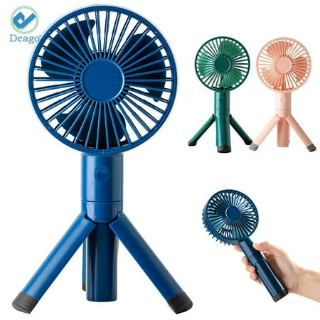 Deago Rechargeable USB Desk Cooling Fan Summer Mini Tripod Handheld Fan Foldable Bracket 3 Speeds Portable Fan for Outdoor Travel (Pink)
Deago Rechargeable USB Desk Cooling Fan Summer Mini Tripod Handheld Fan Foldable Bracket 3 Speeds Portable Fan for Outdoor Travel (Pink)