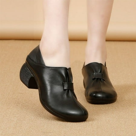 Aayomet Women s Pump Shoes Leather Platform Mid-Heel Pointed Toe Oxfords Dress Shoes Black Size 9
Aayomet Women s Pump Shoes Leather Platform Mid-Heel Pointed Toe Oxfords Dress Shoes Black Size 9