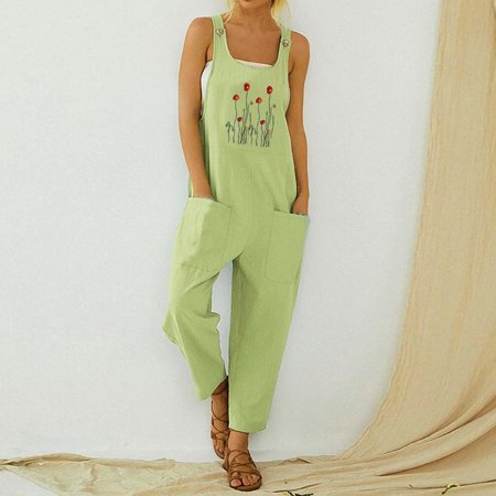 Aayomet Dressy Jumpsuits For Women Women Casual Boho Print Pocket Romper Long Playsuit Strap Button Jumpsuit Green XL
Aayomet Dressy Jumpsuits For Women Women Casual Boho Print Pocket Romper Long Playsuit Strap Button Jumpsuit Green XL