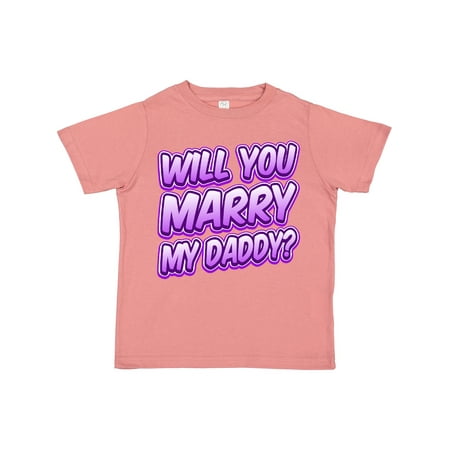 Inktastic Will You Marry My Daddy (purple) Gift Toddler Boy or Toddler Girl T-Shirt
Inktastic Will You Marry My Daddy (purple) Gift Toddler Boy or Toddler Girl T-Shirt