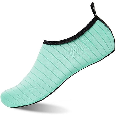 Womens and Mens Water Shoes Quick-Dry for Beach Swim Surf Macaron Green (42-43)