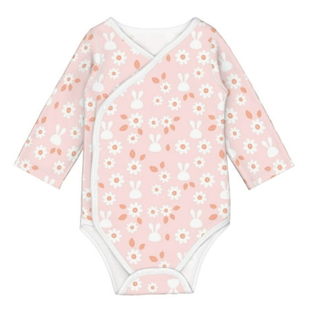 Coaee Flower Rabbit for Soft Cotton Baby Long-Sleeve Bodysuit Girls Boys Bodysuit Romper
Coaee Flower Rabbit for Soft Cotton Baby Long-Sleeve Bodysuit Girls Boys Bodysuit Romper