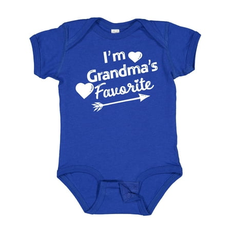 Inktastic I m Grandma s Favorite with Arrow and Hearts Gift Baby Boy or Baby Girl Bodysuit
Inktastic I m Grandma s Favorite with Arrow and Hearts Gift Baby Boy or Baby Girl Bodysuit