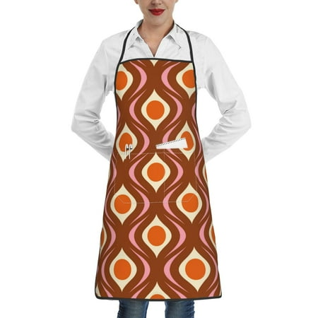 Lukts 70 s Retro Pattern Kitchen Apron Waterdrop Resistant Apron with adjustable Aprons for Women and Men with Pockets Cooking Apron
Lukts 70 s Retro Pattern Kitchen Apron Waterdrop Resistant Apron with adjustable Aprons for Women and Men with Pockets Cooking Apron