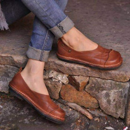 Cathalem Dress Casual Shoes for Women Wide Comfortable Flat Sole Shallow Mouth Single Shoes Women New Shoes Leather Casual Women Brown 7
Cathalem Dress Casual Shoes for Women Wide Comfortable Flat Sole Shallow Mouth Single Shoes Women New Shoes Leather Casual Women Brown 7