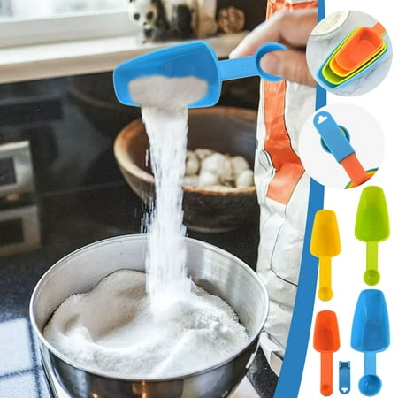 LnjYIGJ Home & Kitchen Plastic Measuring Cup Measuring Spoon Four-piece Kitchen Baking Tool Bartending Scale Measuring Spoon Set Combination
LnjYIGJ Home & Kitchen Plastic Measuring Cup Measuring Spoon Four-piece Kitchen Baking Tool Bartending Scale Measuring Spoon Set Combination