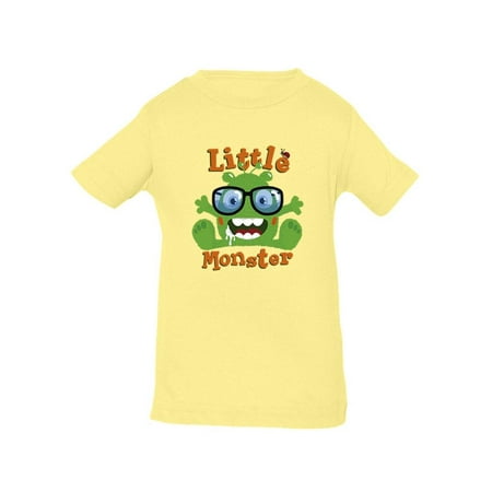 Cute Little Monster T-Shirt Infant -Image by Shutterstock 18 Months