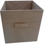 Mainstays Collapsible Fabric Storage Cube, Set of 2 , Multiple Colors (10.5" x 10.5")