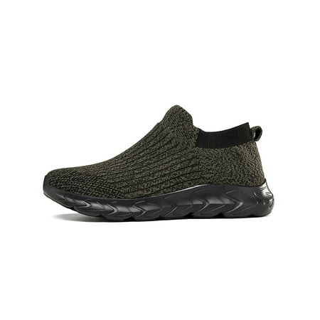 Rotosw Men s Athletic Walking Shoes Lightweight Casual Knit Slip on Sneakers Breathable Sock Shoes Green 7.5
Rotosw Men s Athletic Walking Shoes Lightweight Casual Knit Slip on Sneakers Breathable Sock Shoes Green 7.5