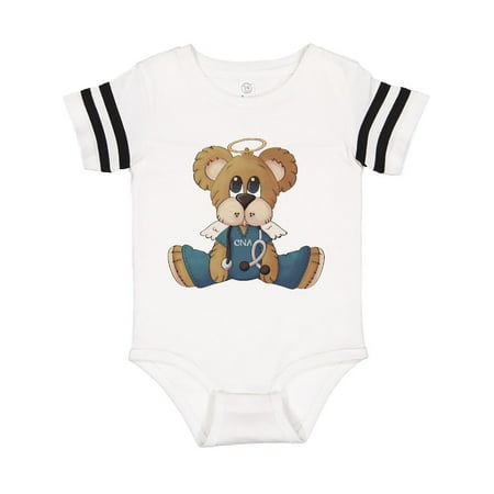 Inktastic Male CNA Teddy Bear Gift Baby Boy Bodysuit