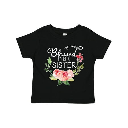 Inktastic Blessed to Be a Sister with Pink Flowers Gift Toddler Boy or Toddler Girl T-Shirt
Inktastic Blessed to Be a Sister with Pink Flowers Gift Toddler Boy or Toddler Girl T-Shirt