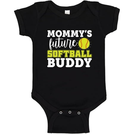 Mommy s Future Softball Buddy Baby Bodysuit One Piece Or Toddler T-Shirt Softball Baby Clothes
Mommy s Future Softball Buddy Baby Bodysuit One Piece Or Toddler T-Shirt Softball Baby Clothes