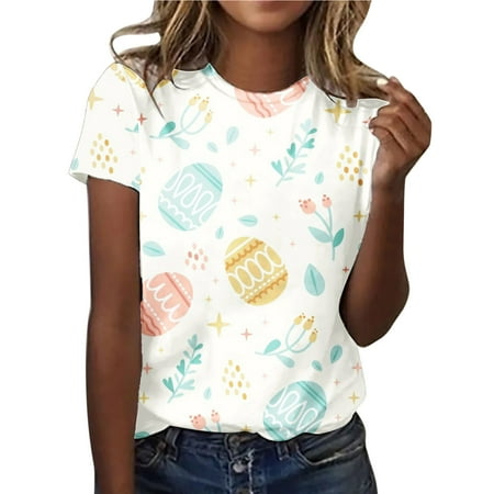 2DXuixsh Womens T Shirts Casual Women Daily Print O Neck Tops Short Sleeve Round Neck Tee Shirt Printed Flower Loose Side Split Blouse Christmas Scrub Tops Women Light Blue Size Xl
2DXuixsh Womens T Shirts Casual Women Daily Print O Neck Tops Short Sleeve Round Neck Tee Shirt Printed Flower Loose Side Split Blouse Christmas Scrub Tops Women Light Blue Size Xl