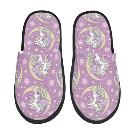 House Slippers for Women Men - Cute magic horse Warm Non-slip Mens Womens Slippers Cozy Slip-on House Shoes Bedroom Outdoor Indoor Slippers for Men
House Slippers for Women Men - Cute magic horse Warm Non-slip Mens Womens Slippers Cozy Slip-on House Shoes Bedroom Outdoor Indoor Slippers for Men