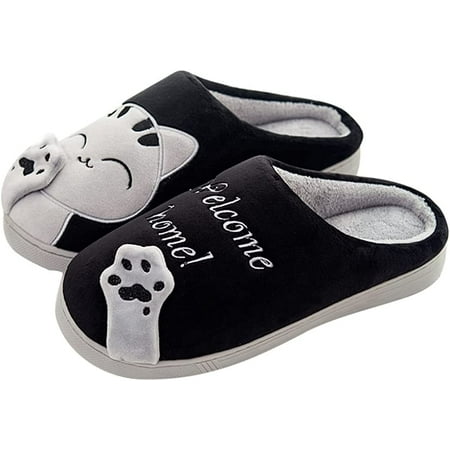 CoCopeaunt Women Fuzzy Cute Cat Animal House Slippers Warm Soft Comfy Home Slipper Breathable Indoor Outdoor Shoes
CoCopeaunt Women Fuzzy Cute Cat Animal House Slippers Warm Soft Comfy Home Slipper Breathable Indoor Outdoor Shoes