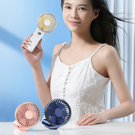 Pebbuoy Handheld Folding Fan Digital Display Speed Adjustable Strong Airflow Low Noise 180-Degree Foldable Mini Desk Fan Neck Fan
Pebbuoy Handheld Folding Fan Digital Display Speed Adjustable Strong Airflow Low Noise 180-Degree Foldable Mini Desk Fan Neck Fan