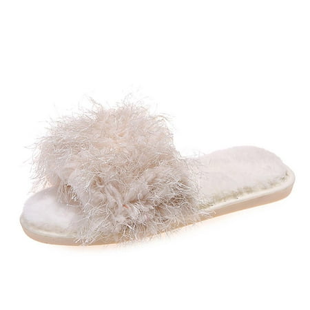 Honeeladyy Women s Plush Shoes Sandals Flat Flip-Flops Easy To Wear And Take Off Soft Warm Home Outdoor Shoes Beige Sales Online
Honeeladyy Women s Plush Shoes Sandals Flat Flip-Flops Easy To Wear And Take Off Soft Warm Home Outdoor Shoes Beige Sales Online