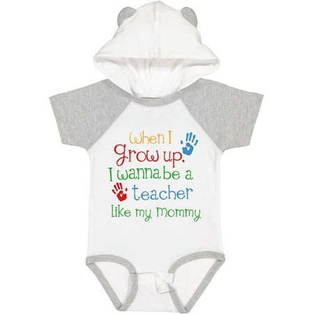Inktastic Teacher Like Mommy Gift Baby Boy or Baby Girl Bodysuit