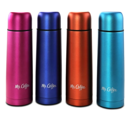 Mr. Coffee Luster Javelin 4 Piece 16 Ounce Stainless Steel Thermal Travel Bottle Set in Assorted Colors
Mr. Coffee Luster Javelin 4 Piece 16 Ounce Stainless Steel Thermal Travel Bottle Set in Assorted Colors