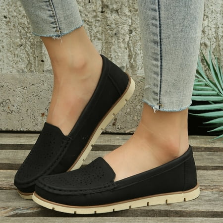 Cathalem Ladies Shoes Flat Casual Shoes Shoes Fashion Soft Sole Non Slip Comfortable Small Leather Womens Shoes Casual Wide Width Black 6.5
Cathalem Ladies Shoes Flat Casual Shoes Shoes Fashion Soft Sole Non Slip Comfortable Small Leather Womens Shoes Casual Wide Width Black 6.5