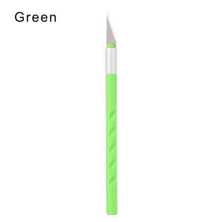Multi-color Carving Sculpture Pastry Tools Cake Non-slip Knife with 1pc Blade Engraving Cutter Metal Scalpel GREEN
Multi-color Carving Sculpture Pastry Tools Cake Non-slip Knife with 1pc Blade Engraving Cutter Metal Scalpel GREEN