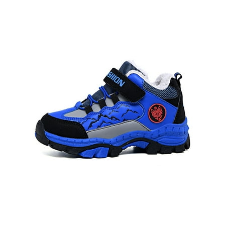 Ferndule Children Winter Boot Comfort Warm Shoes Slip Resistant Snow Boots Breathable Faux Fur Sneakers School Hiking Shoe Plush Lined Casual Royal Blue 13C
Ferndule Children Winter Boot Comfort Warm Shoes Slip Resistant Snow Boots Breathable Faux Fur Sneakers School Hiking Shoe Plush Lined Casual Royal Blue 13C