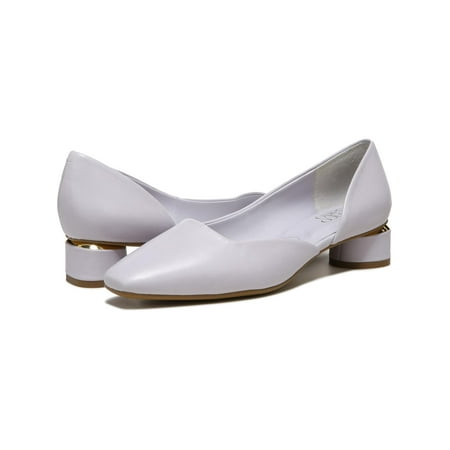 Franco Sarto Womens Citrus Leather Cushioned Footbed D Orsay Heels