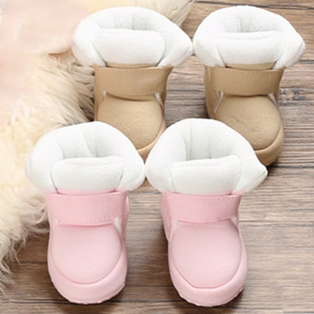 0-1 Year Toddler Snow Boots for Boys Girls Kids Outdoor Winter Shoes (Toddler/Little Kid)