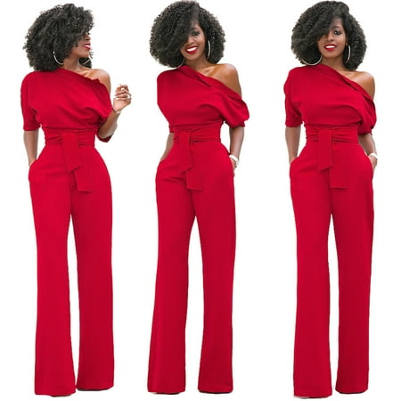 Hot European And American Sloping-Shoulder Off The-Shoulder Solid Color Short Sleeve One-Piece Wide-Leg Pants Large Quantity In Stock
Hot European And American Sloping-Shoulder Off The-Shoulder Solid Color Short Sleeve One-Piece Wide-Leg Pants Large Quantity In Stock