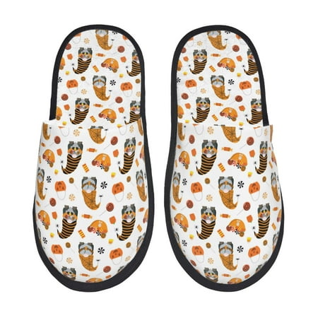 Qokaie Halloween Gnomes Print Fuzzy Slippers for Women – Soft Plush Indoor Slippers with EVA Sole Cozy and Comfortable for Home and Travel-Medium
Qokaie Halloween Gnomes Print Fuzzy Slippers for Women – Soft Plush Indoor Slippers with EVA Sole Cozy and Comfortable for Home and Travel-Medium