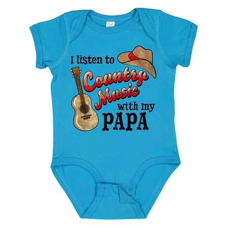 Inktastic I Listen to Country Music with My Papa with Guitar and Hat Gift Baby Boy or Baby Girl Bodysuit
Inktastic I Listen to Country Music with My Papa with Guitar and Hat Gift Baby Boy or Baby Girl Bodysuit