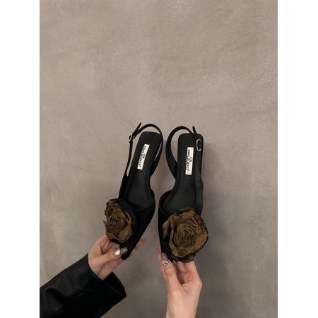 Temperament single-layer shoes high heels rose covered toe sandals women‘s fashion new spring and summer style pointed shoes sandals
Temperament single-layer shoes high heels rose covered toe sandals women‘s fashion new spring and summer style pointed shoes sandals