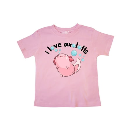 Inktastic I Love Axolotls with Bubbles Gift Toddler Boy or Toddler Girl T-Shirt
Inktastic I Love Axolotls with Bubbles Gift Toddler Boy or Toddler Girl T-Shirt