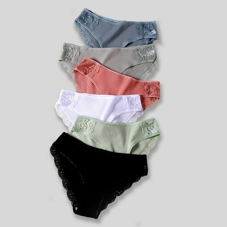 rygai Women Briefs Lace Stretchy Lady Pure Color Striped Panties for Daily Wear White 2XL
rygai Women Briefs Lace Stretchy Lady Pure Color Striped Panties for Daily Wear White 2XL