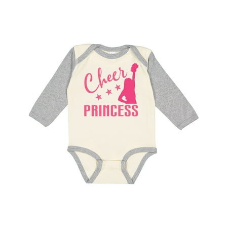 Inktastic Cheer Princess Cheerleading Gift Gift Baby Girl Long Sleeve Bodysuit 
Inktastic Cheer Princess Cheerleading Gift Gift Baby Girl Long Sleeve Bodysuit