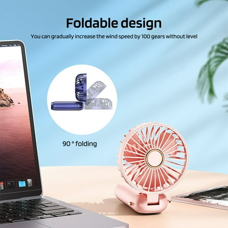 Pebbuoy Portable Handheld Fan with Digital Display Speed Adjustable Low Noise Foldable Design Battery Operated Cooling Fan with Base
Pebbuoy Portable Handheld Fan with Digital Display Speed Adjustable Low Noise Foldable Design Battery Operated Cooling Fan with Base